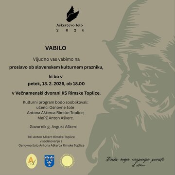 VABILO PROSLAVA KD AA