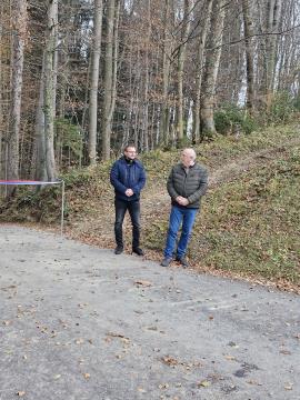 Podžupan in predsednik KS Marija Gradec Marjan Salobir