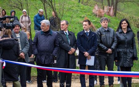 John B. Davies, župan Marko Šantej, avstralski veleposlanik Ian Biggs, minister za obrambo mag. Borut Sajovic